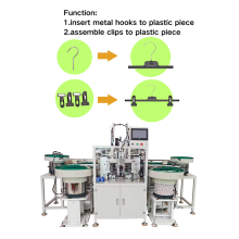 Máquina avanzada para fabricar perchas de plástico