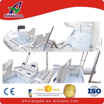 Luxury inflatable sailing catamaran