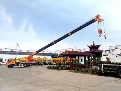 Widely used truck crane zoomlion