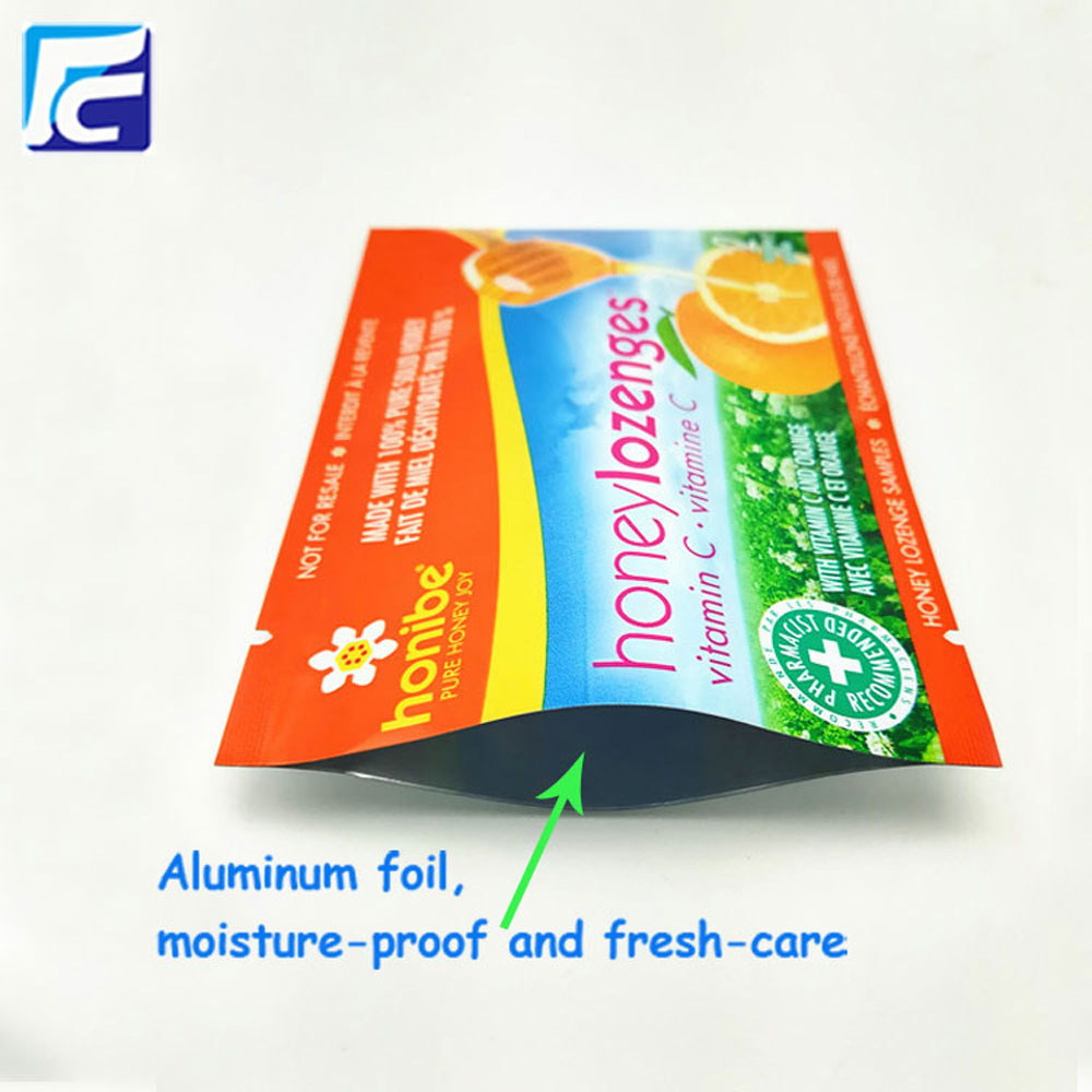 Custom printed Aluminum foil sauce packaging plastic bag