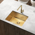 Meiao cUPC Round Corner Gold Color Kitchen Sink