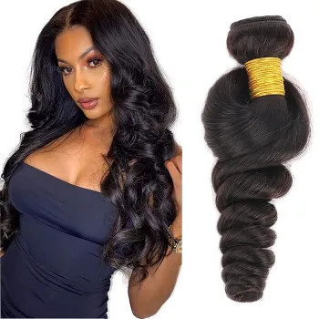 Brazilian Hair Bundles Loose Wave 10a Grade Hair Peruvian Virgin 100% Human Hair Bundle Deals