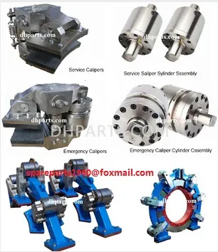 Calipers of Drawworks Disc Brake