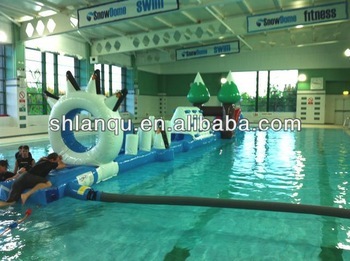 Pool Games Inflatable Water Obstacle Course