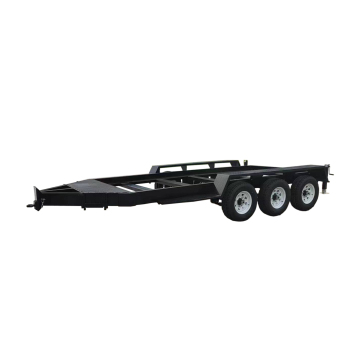 OEM Steel Electric Generator Set Trailer Chassis - Heavy Duty Tandem