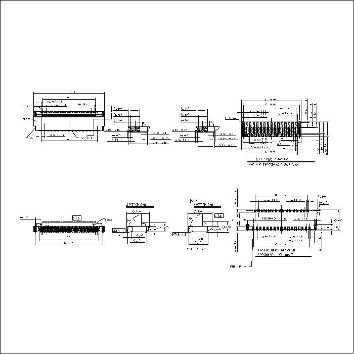 0.3mm Pitch 1.0H SMT Right-Angle Dual Contact Back-Lock Type FPC0.3-XXRMDXX1