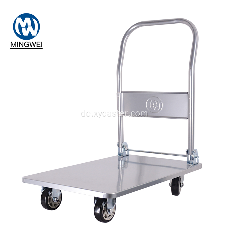 Hand Truck Trolley mit vier Rädern