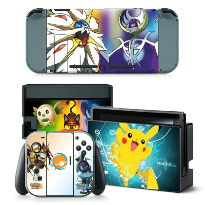 nintendo switch sticker skin for video game console