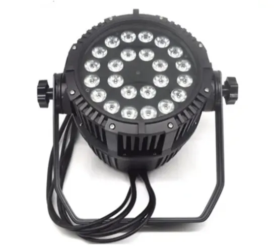 High Brightness DMX 18x3W RGBW 4-in-1 LED PAR Lighting Stage Light - Outdoor Waterproof PAR