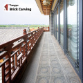 Siheyuan yekushongedza pasi Tile 300x300 grey zvidhinha