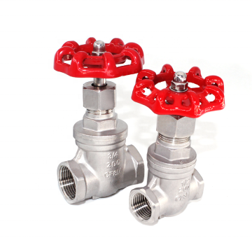 304 Stainless Steel Gate Valves: Sizes Available - 1/2in, 3/4in, 1in, 1 1/4in, 1 1/2in, 2in