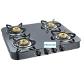 Toughened Glass Cooktop High Efficiency Brass Burners