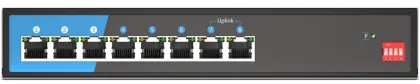 Scodeno Smart PoE gigabit switch 8GP-AC