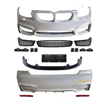 BMW E92 3 Serisi Değiştirilmiş M3 Bodykit 2006-2008 Ayarlama Tam Tampon Kiti