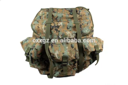 camouflage nylon/polyester military backpack tactical backpack