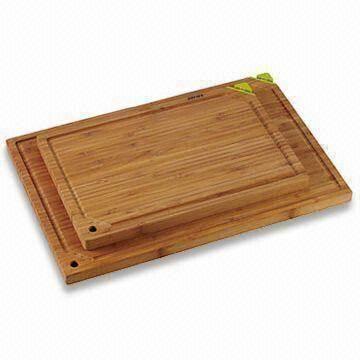 Bamboo Chopping Block with Environmental Protection, Customized Designs are Accepted