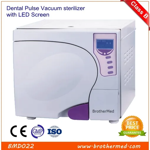 Pulsating Vacuum sterilizer with LED Screen