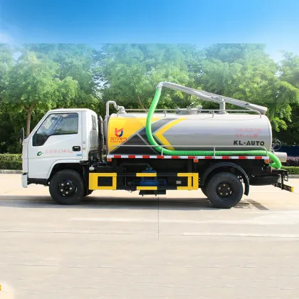 JAC 5cbm 4x2 septic suction truck