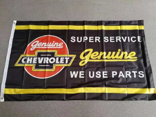 Collection 90x150cm super service for car genuine chevrolet flag