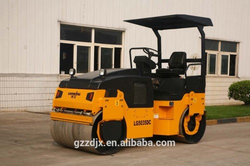 small 3 ton double drum vibratory road roller