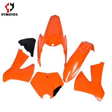 Orange Plastic Kit for Dirt Bike SX