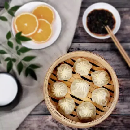 Handmade For Healthy Cooking Dim Sum Basket