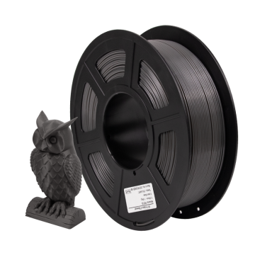 Isanmate Grey Color 3D PETG Filament 1.75mm 1kg Transparent for Creality Printer