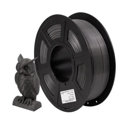 Isanmate grey color 3d petg filament transparent petg 1.75 mm 1kg for Creality 3d printer