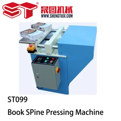 Notebook And Book Spine Pressing Machine