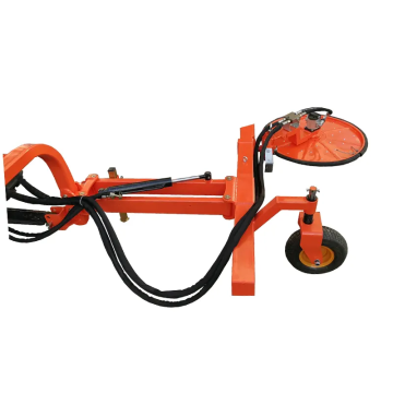 Remote Control Minitractor with Disk Mower for Grass Cutting