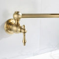 Antique single cold 360 degree turn kitchen faucet