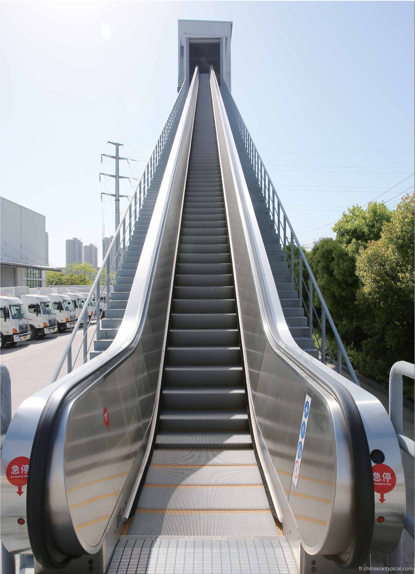 Arrêt automatique commercial économique d&#39;intérieur d&#39;escalator de démarrage