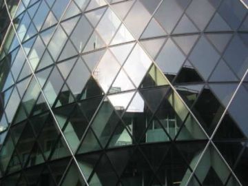 6mm 8mm Tempered Solar Reflective Glass For Curtain Wall, Windows