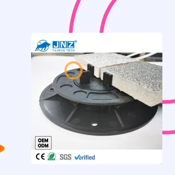 JNZ Top Grade Polypropylene Adjustable Raised Floor Paver Support Plastic Pedestal Adjustable Pedestal