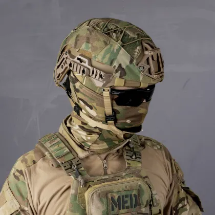 TOPTACPRO Camouflage Tactical Hunting Gear: Customizable Helmet Cover for Team Wendy Helmets