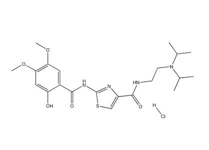 Chlorhydrate d&#39;acotiamide pour l&#39;amélioration de motilité gastrique CAS 185104-11-4