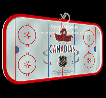 Palo de hockey 3D signo de luz