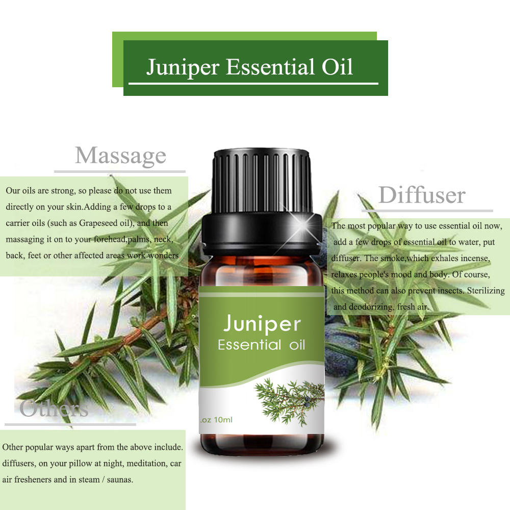 Melhores Óleos Essentiais de Juniper por atacado Uso Cosmético