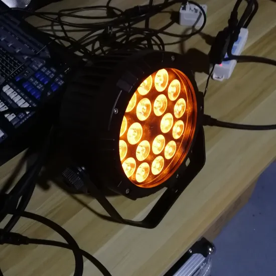 Waterproof PAR Lights - HQlite Outdoor 18x18W RGBWAUV LED Par Can with IP65 Rating for Park, Wedding, and Lighting Shows