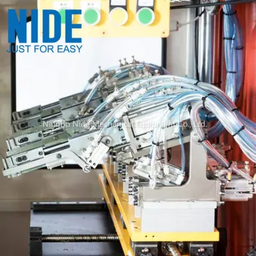 Auto AC induction motor stator coil winding machine