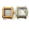 Luxury Electorplating Square Watch Case para reloj