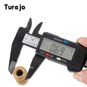 150mm 6 Inch Digital Electronic Caliper LCD Screen Micrometer Measuring Tool Carbon Fiber Vernier Calipers Gauge Ruler 0.1mm