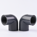 उच्च गुणवत्ता वाली यूपीवीसी महिला थ्रेडेड 90 एल्बो पीवीसी पाइप फिटिंग