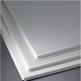 Aluminum ceiling -Lay in tile