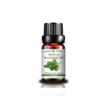 Huile essentielle 100% Melissa Leaf 100% de haute qualité pour les soins de la peau