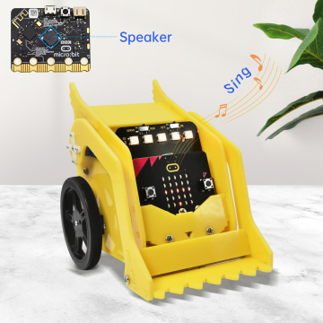 Keyestudio Microbit Desk Bit Small Car Kit (without Micro Bit Board)