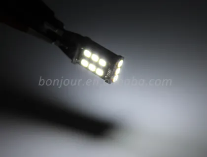 Super bright 2835 15 SMD T10 W5W LED canbus width light interior light for car
