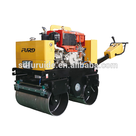 Best selling hydraulic steering hand vibratory roller