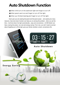 LANBON smart switch with auto shutdowm fuction