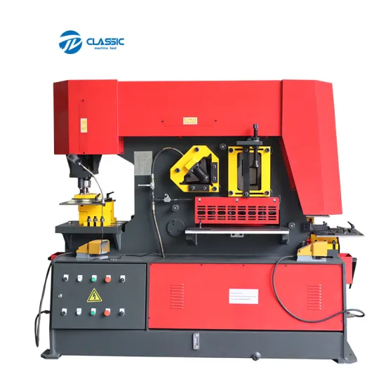 Q35Y Hydraulic Ironworker: Combined Punching and Shearing Machine